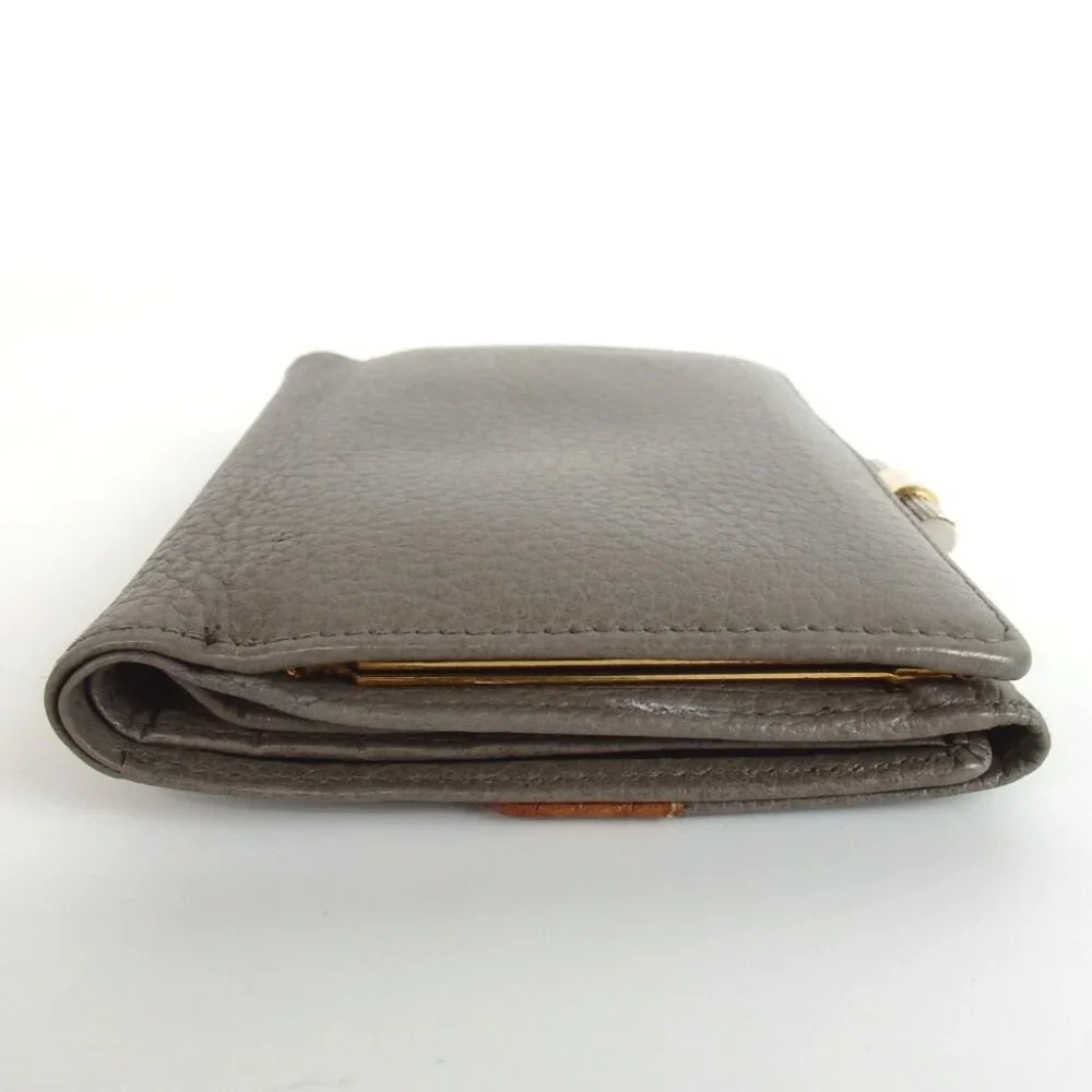 Authentic Christian Dior wallet leather [Used]